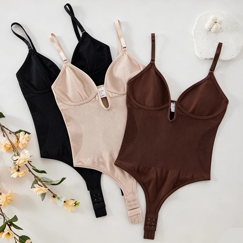 Seamless Underwear Women - Bodysuit Wanita Tanpa Punggung, Pakaian Dalam