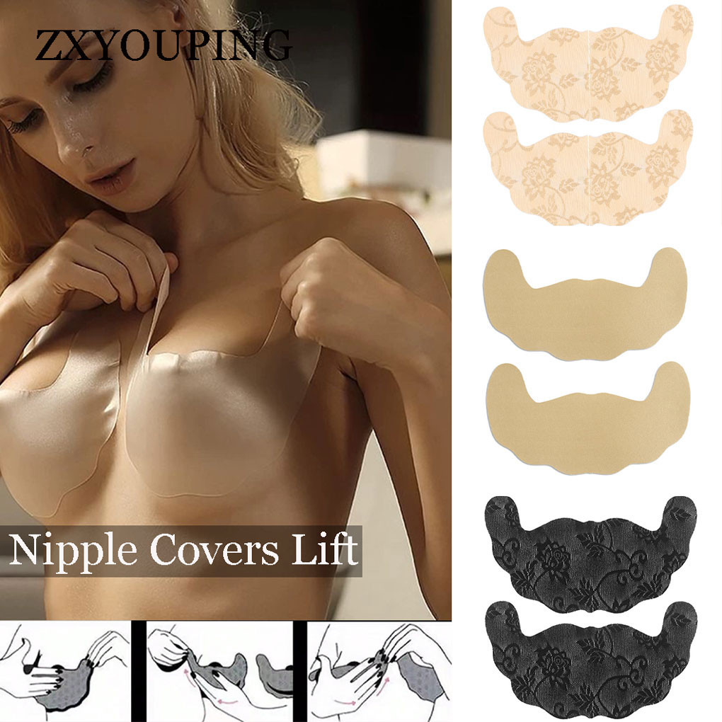 Penutup renda puting, 5 pasang - Silicone Bra Adhesive ulasan dan harga